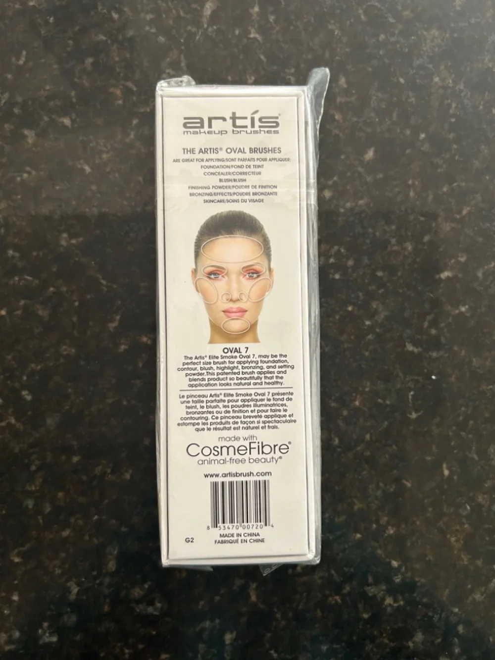 Artis Elite Collection Oval #7 Brush in Mirror Finish